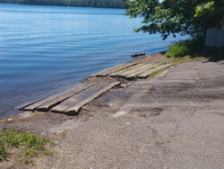 Moen Lake Boat Ramp BEFORE 2021 Work
