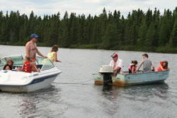 Safety First when on the water and on shore, too - Click to enlarge.
